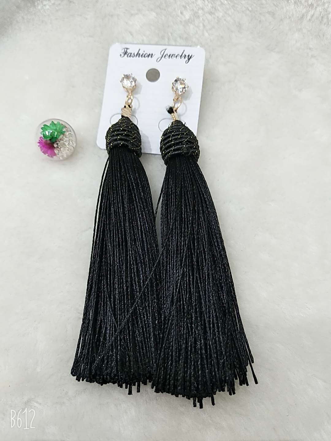 Zirconium crystal earrings with Chinese romantic su earrings