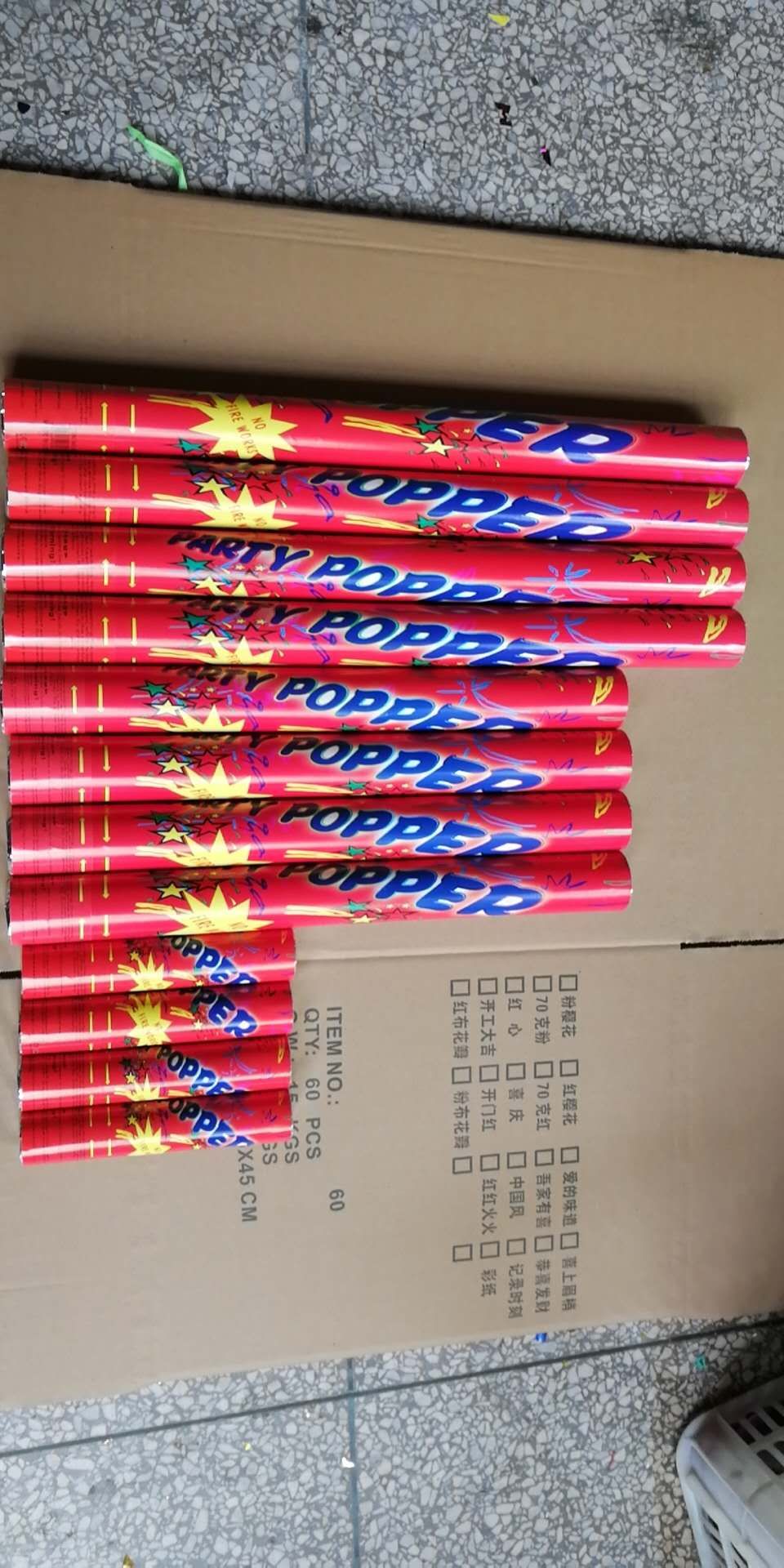 Decoration, opening, fireworks, grand opening, start of work, auspicious firecrackers, ceremony supplies, wedding spray tubes, wedding supplies
