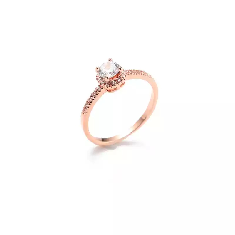 Korean aesthetic luxury diamond ring princess full diamond ring wedding birthday friendship bestie gift
