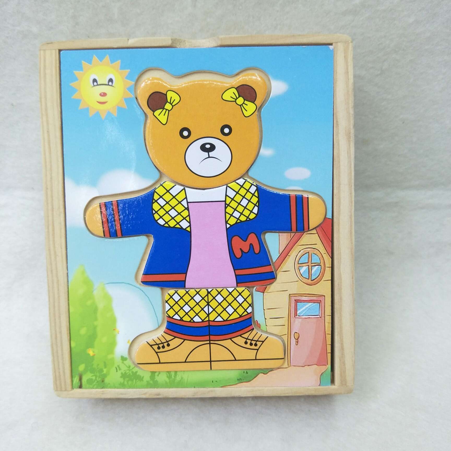 Single bear costume puzzle thumbnail