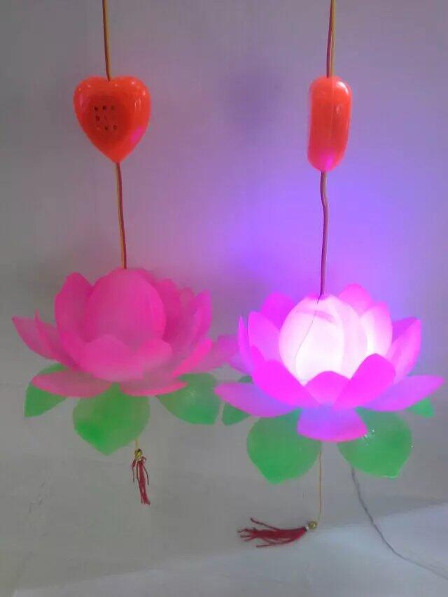 Holiday toy music light lotus lantern thumbnail