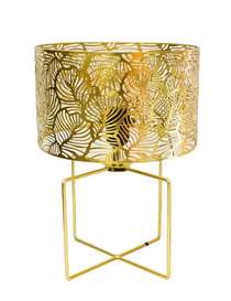 Wrought iron table lamp Metal table lamp Interior decoration lamp hollow table lamp
