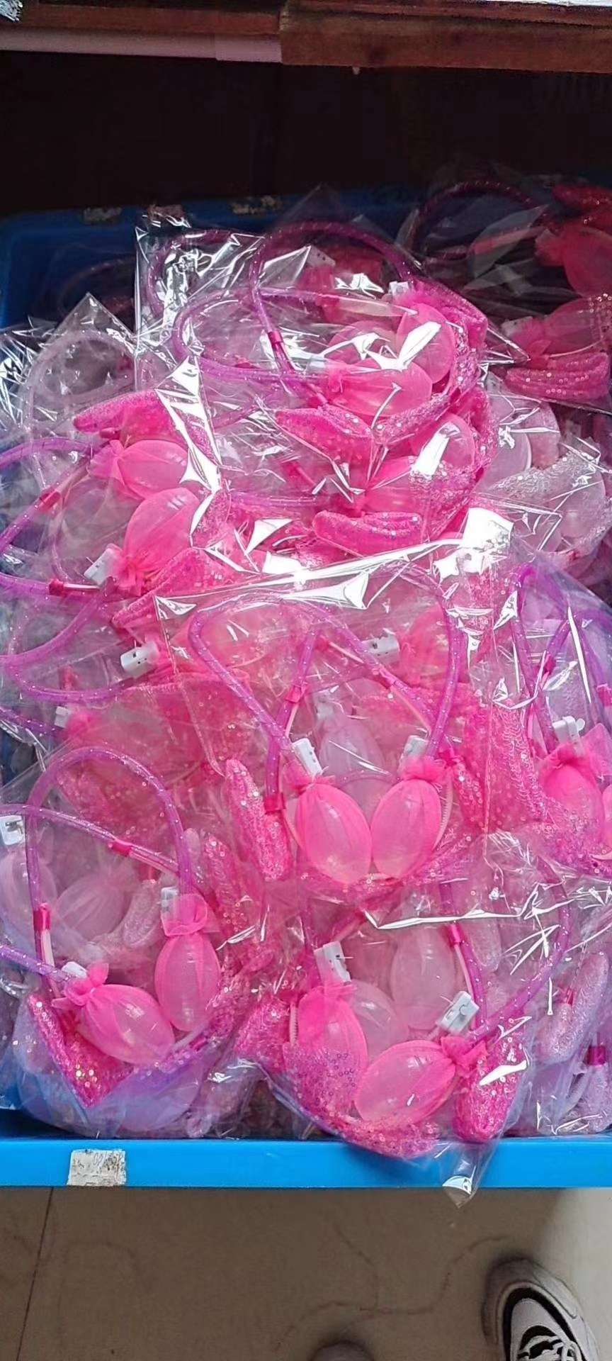 带灯发簪 夏季款白底实物图