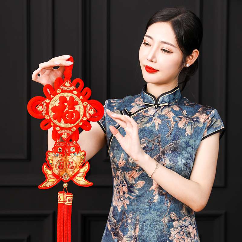 王政结艺中国结 小板结 居家挂饰 挂件