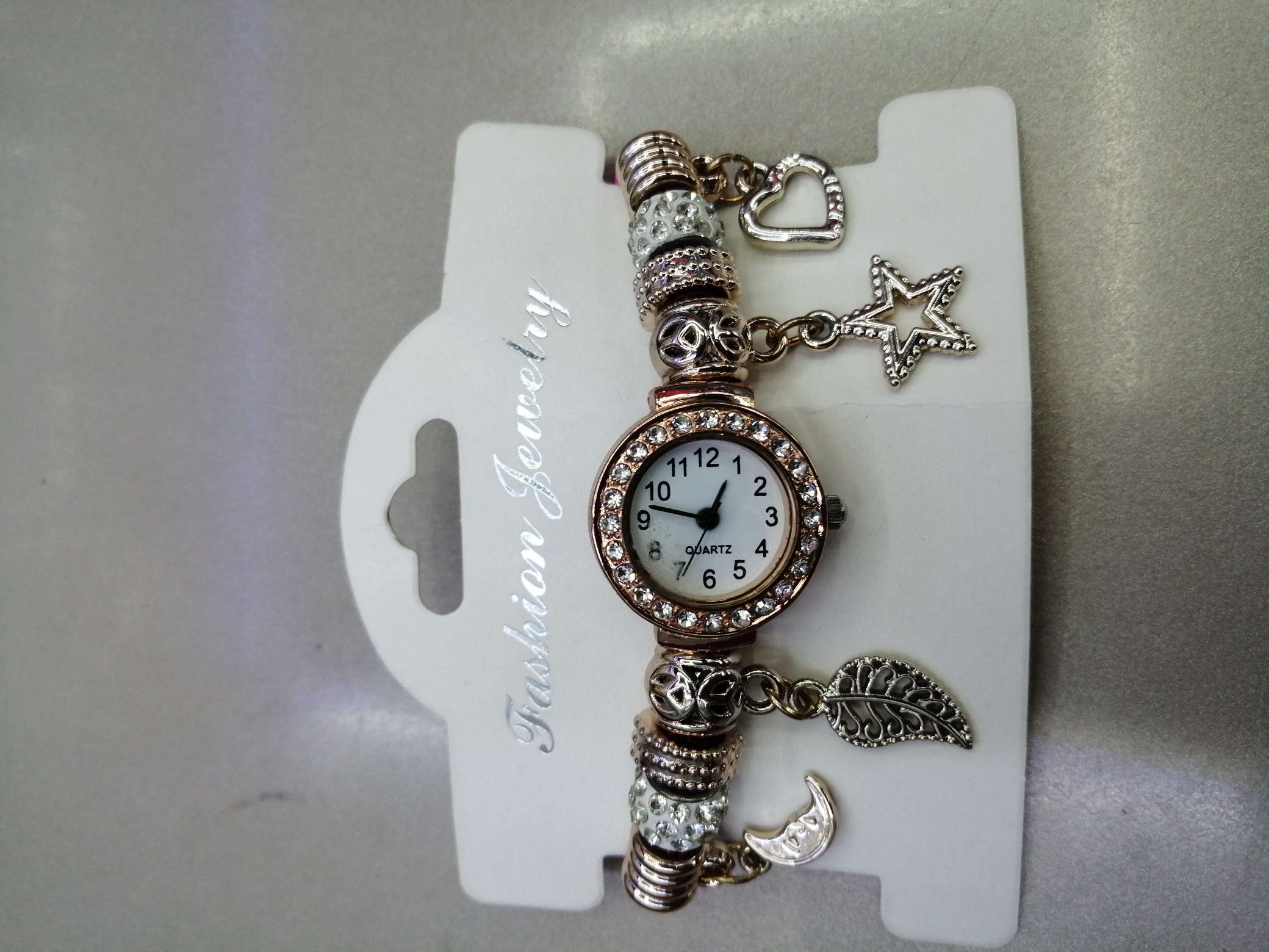 A girl's love, style watch, purely handcrafted, unique and one-of-a-kind details Picture