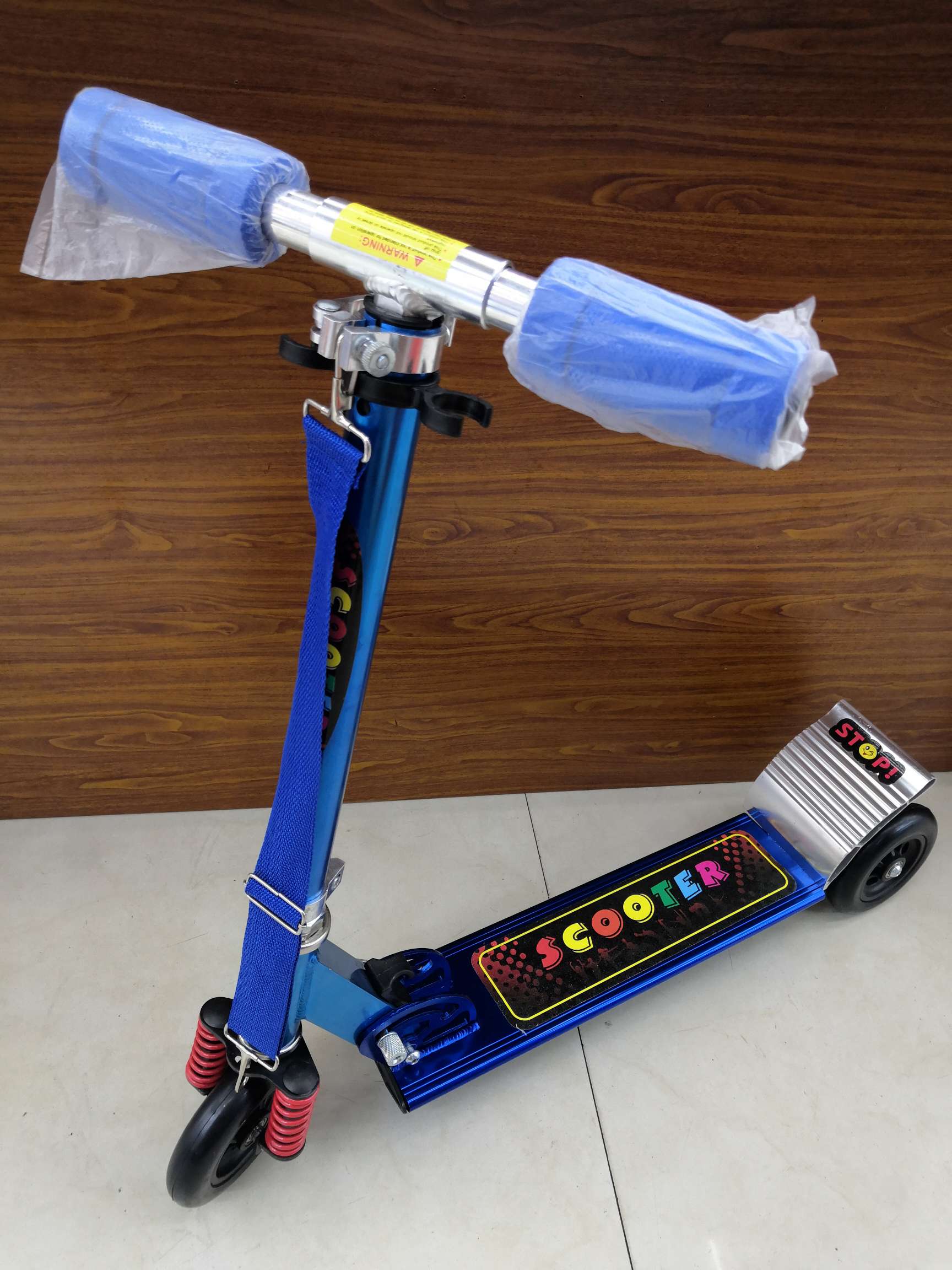 铝合金大减震大三轮车（背带）