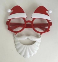双帽圣诞胡子眼镜