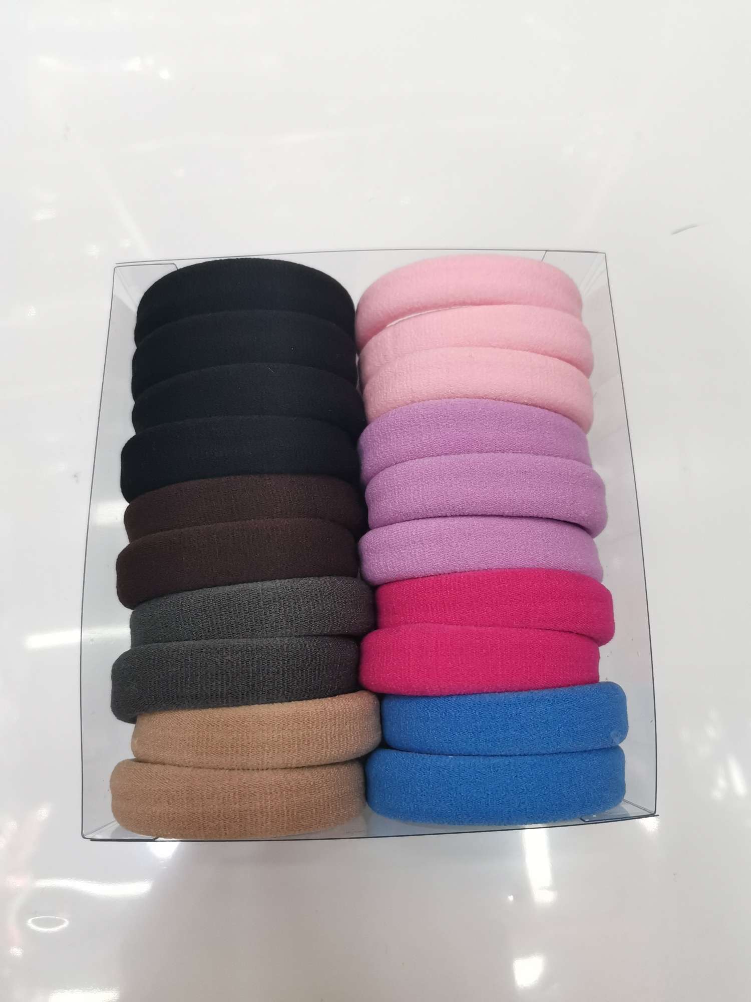 20 sets of Korean high-elasticity seamless rubber bands in a box set of Moon Young accessories details Picture
