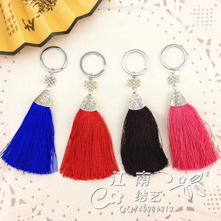 江南结艺 联通钥匙扣 挂件配件