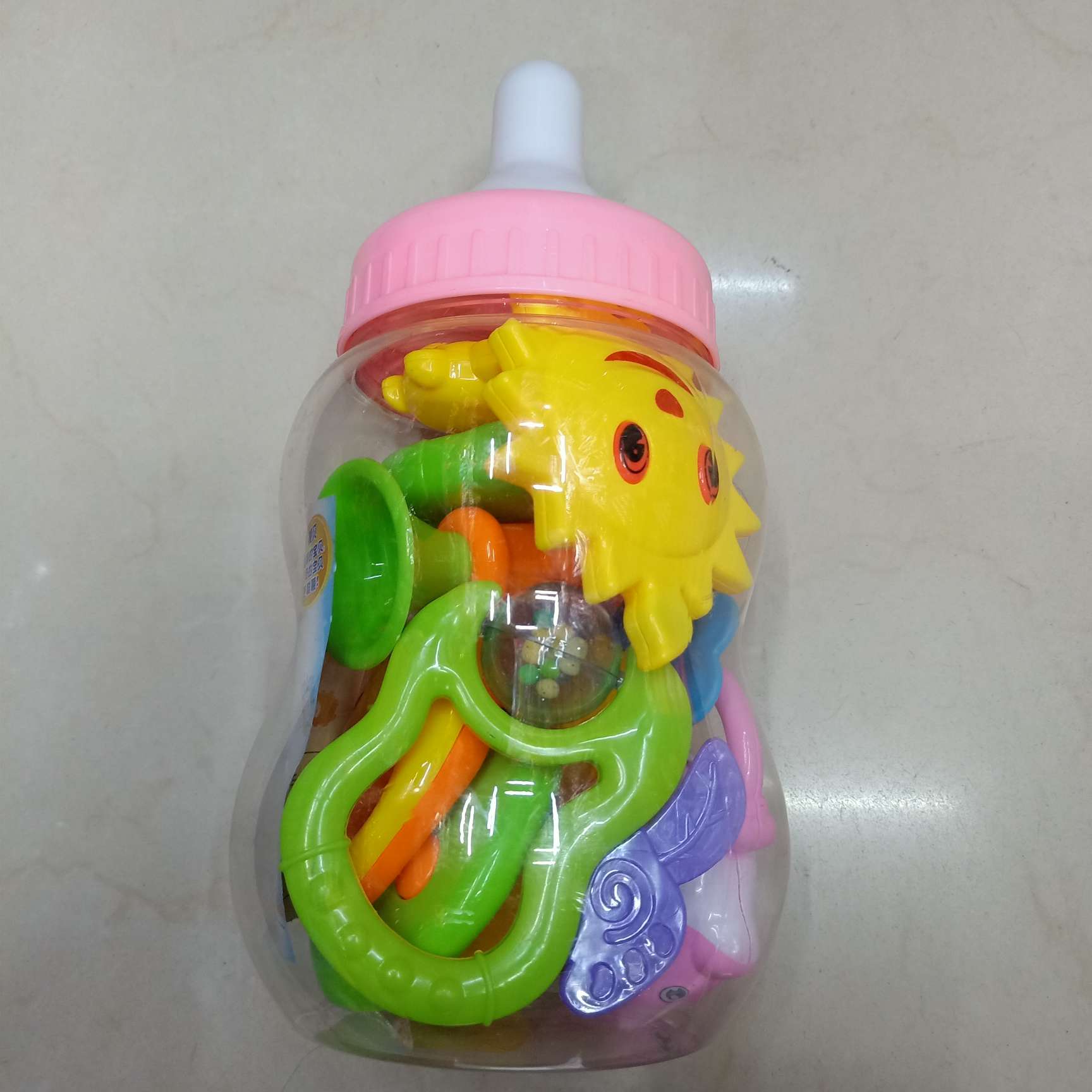 摇铃套装小奶瓶