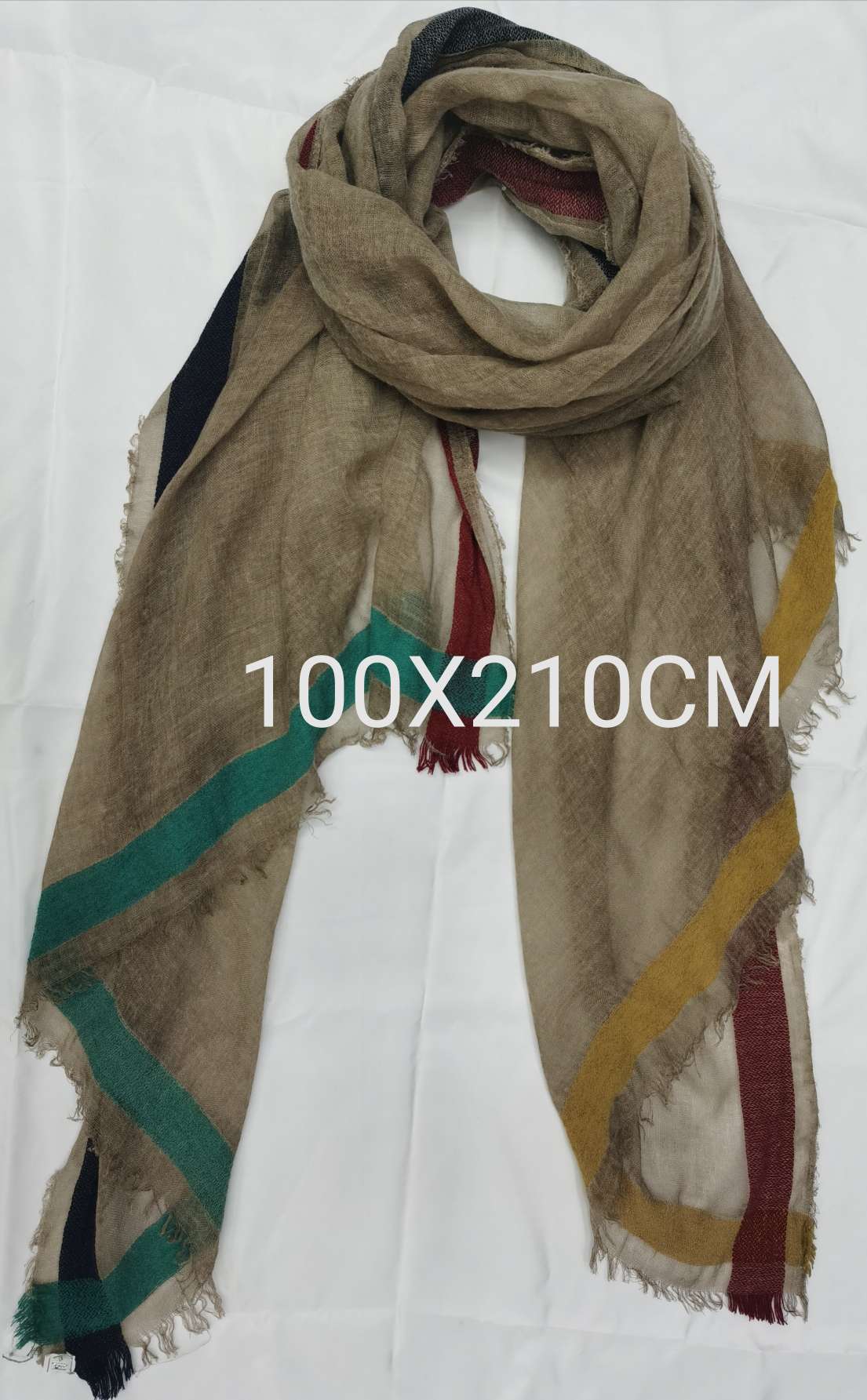 High-end and fashionable large-sized winter woolen scarf