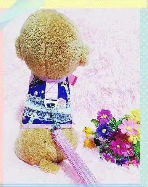 衣服式胸背牵/防挣脱的衣服/宠物用牵引绳细节图