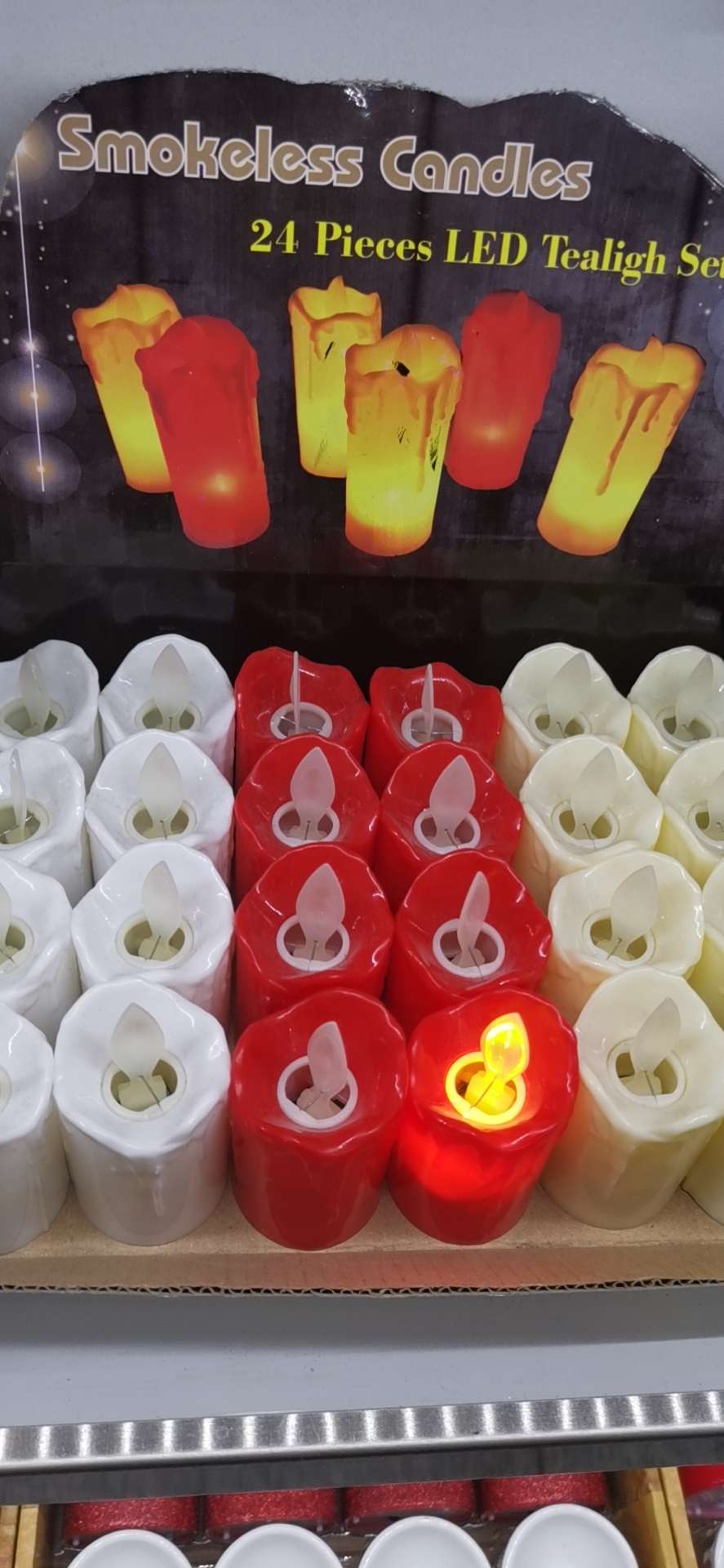 Electronic simulation rocking tears candle thumbnail