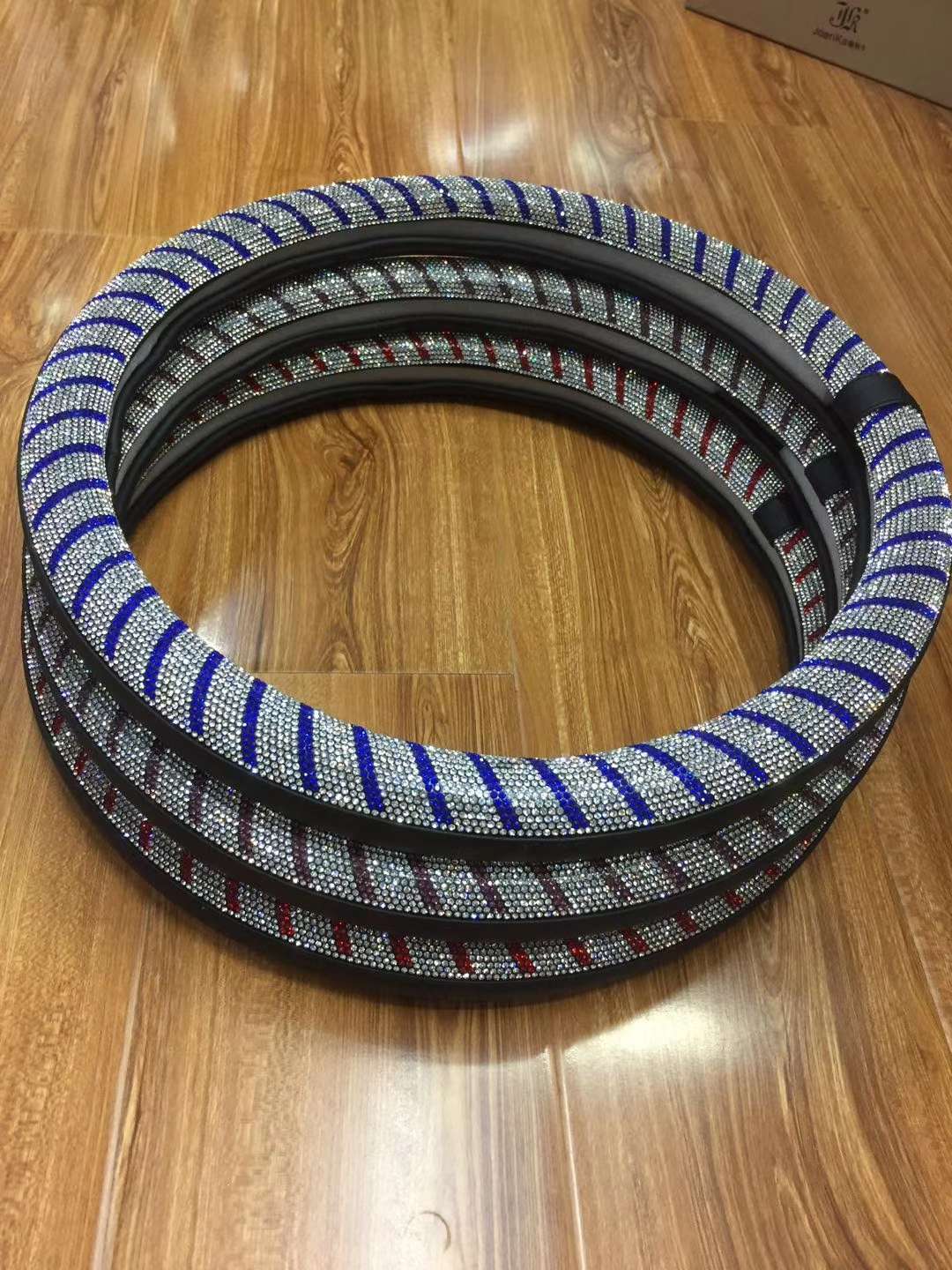 方向盘装饰 腰带 皮带装饰 长条水钻玻璃详情图7