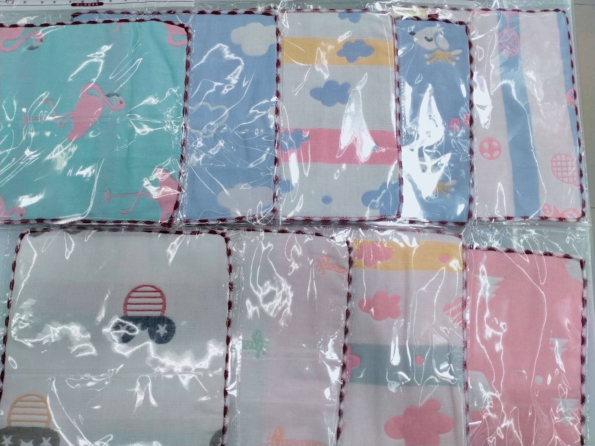 方巾、中巾实物图