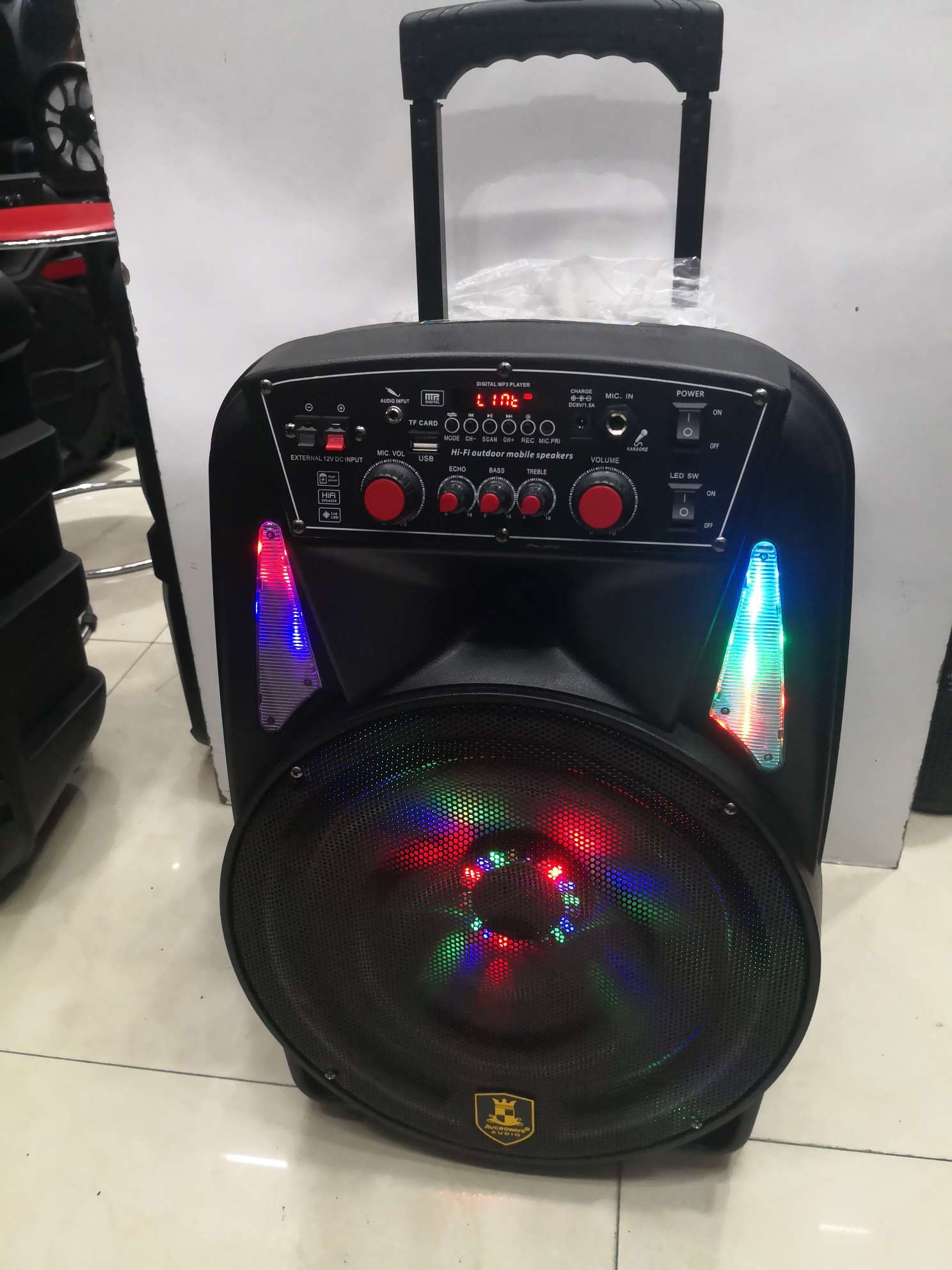 Laxuan speakers details Picture