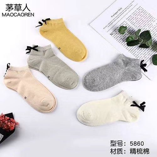 精品蝴蝶结女袜
