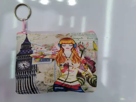 Small bag with ten key rings thumbnail
