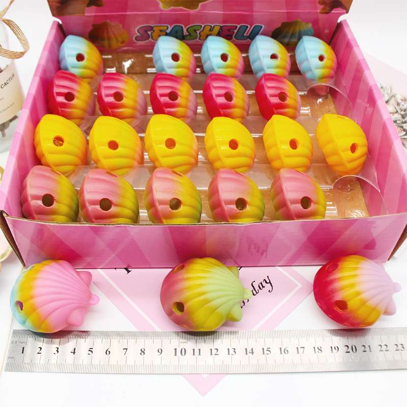 TPR Shell vent Ball vinyl squeeze toy for children Creative new toys for stress relief