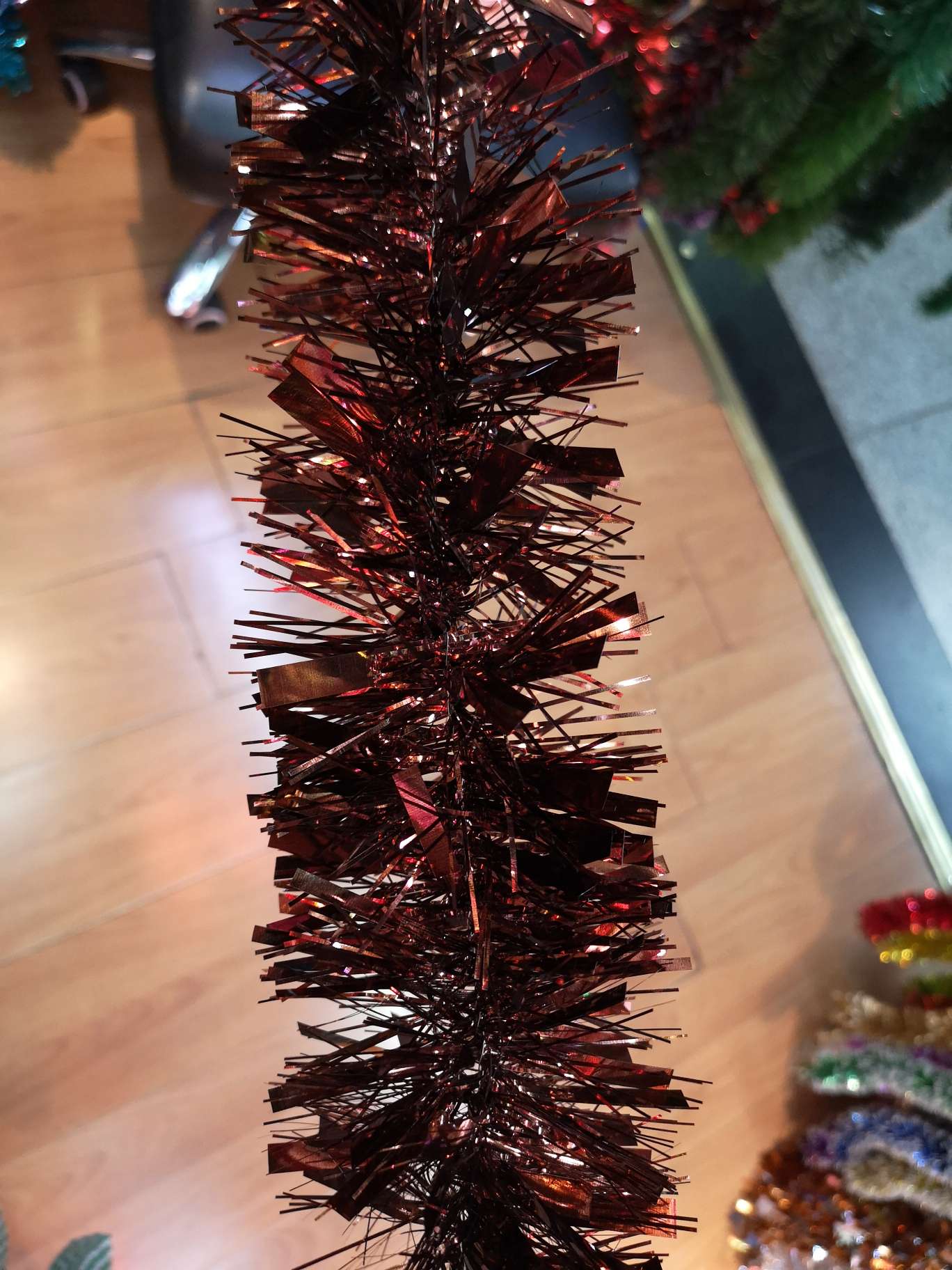 Christmas decorative ribbons, coffee color, can be mixed colors