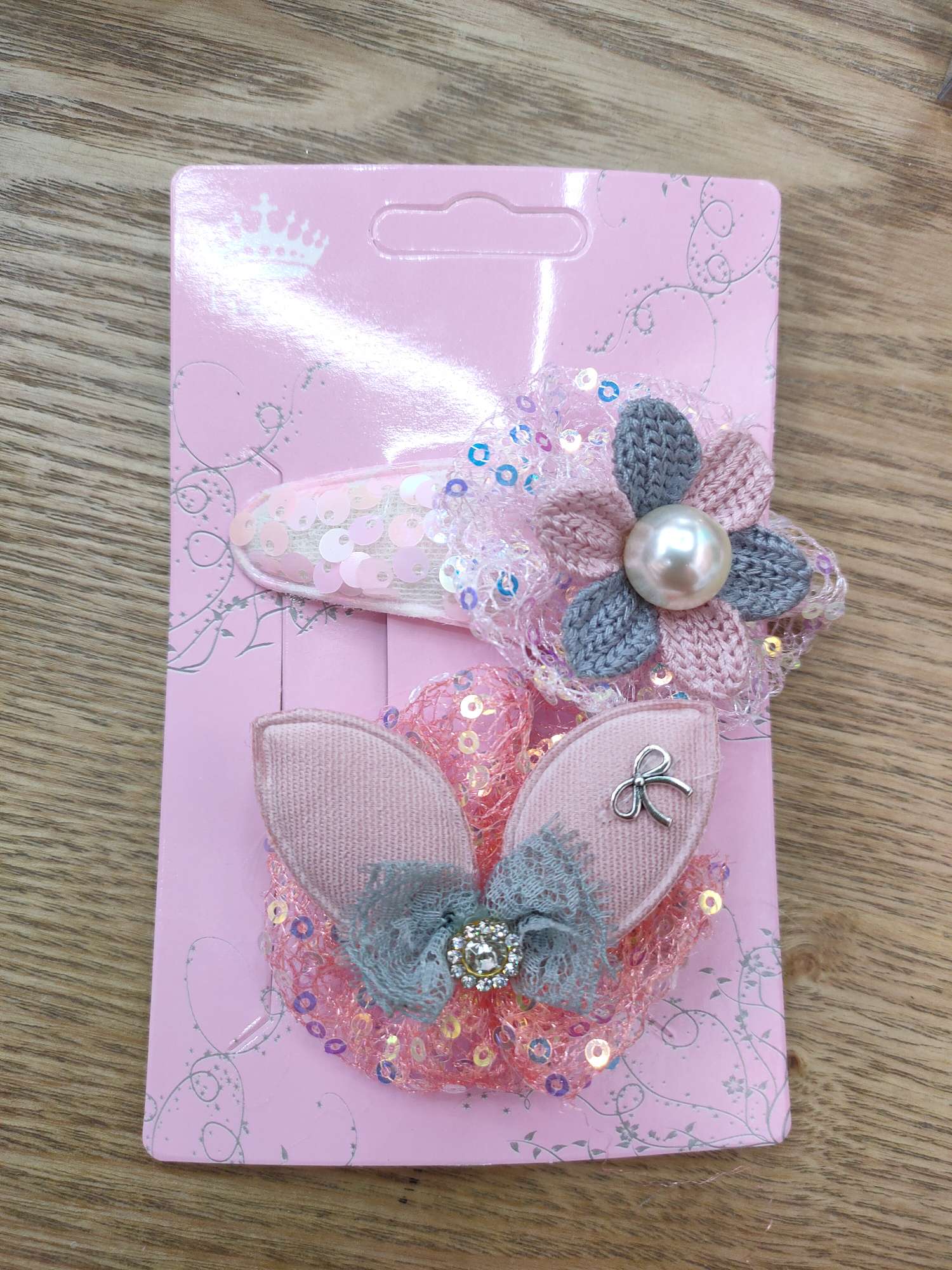 Baby Girl Bb Clip Small Flower Clip Rabbit Ears Small Press Clip Cute Princess Hair Clip Hairpin