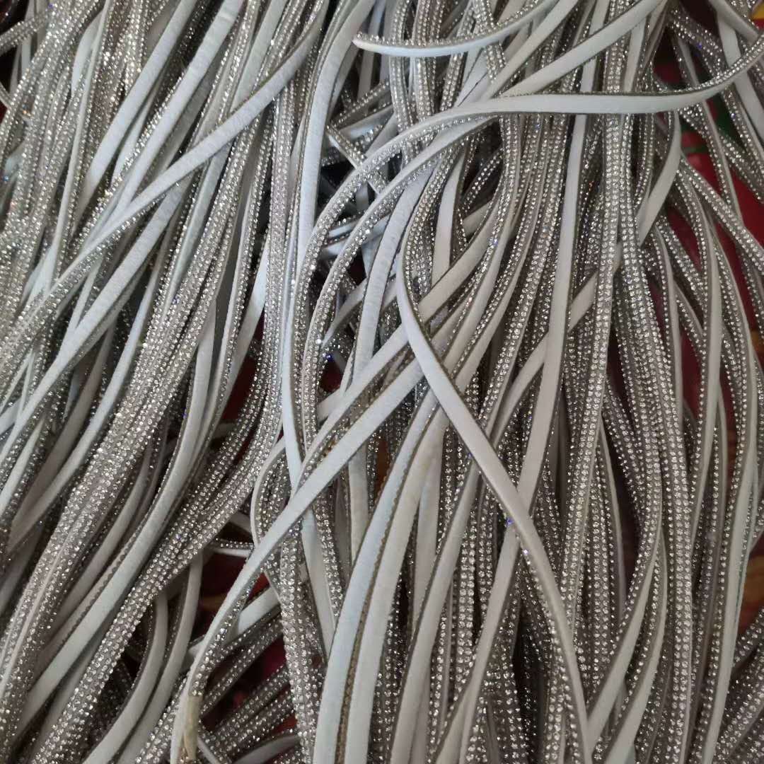 背胶钻带 鞋用配件饰品 高品质钻条 #3.5钻条 鞋带