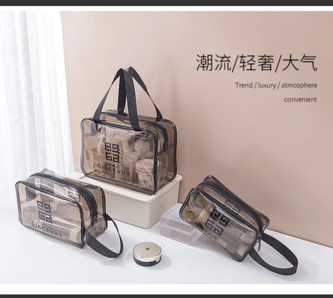 网红PVC洗漱包防水收纳包产品图