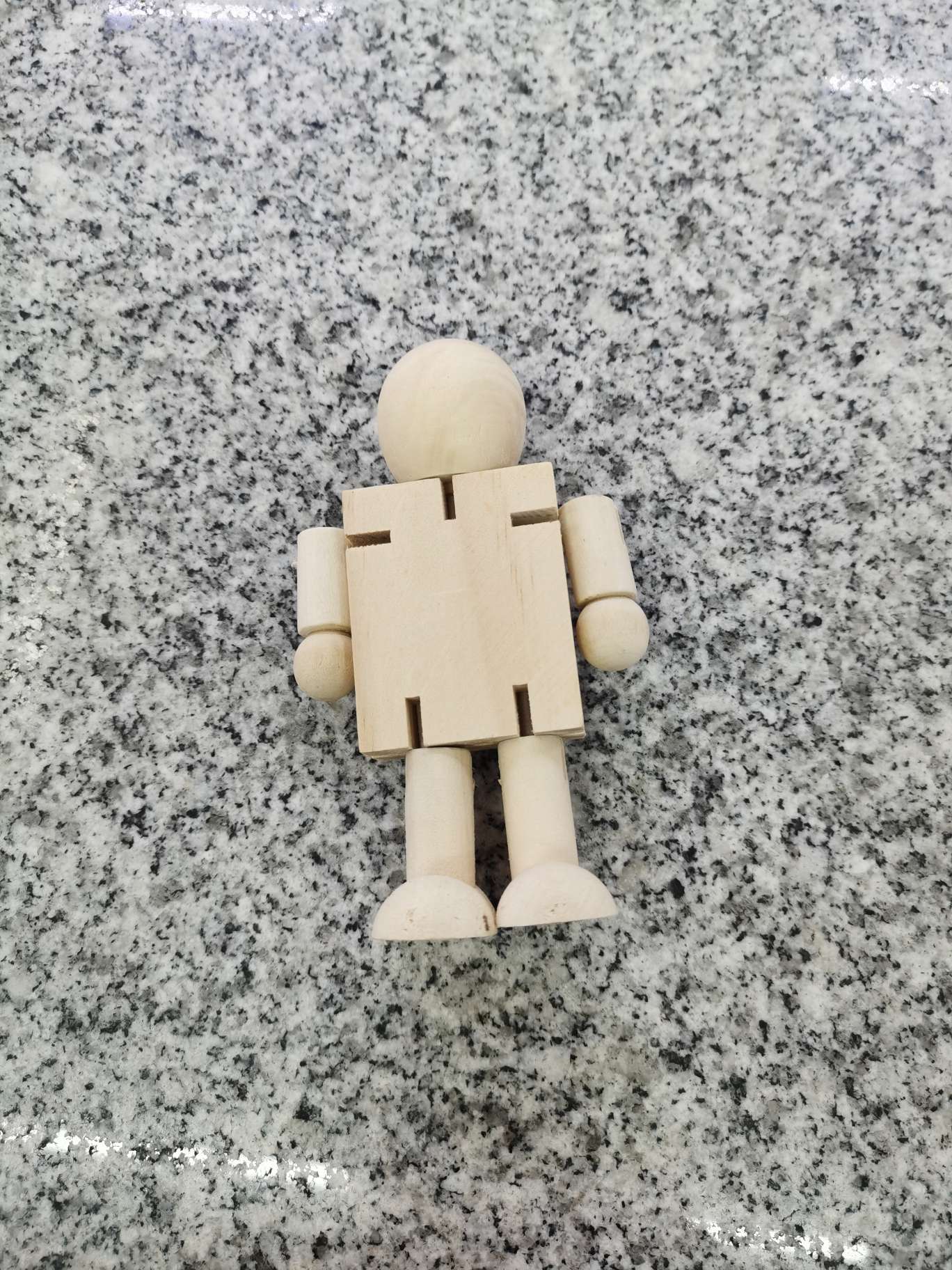 White embryo robot