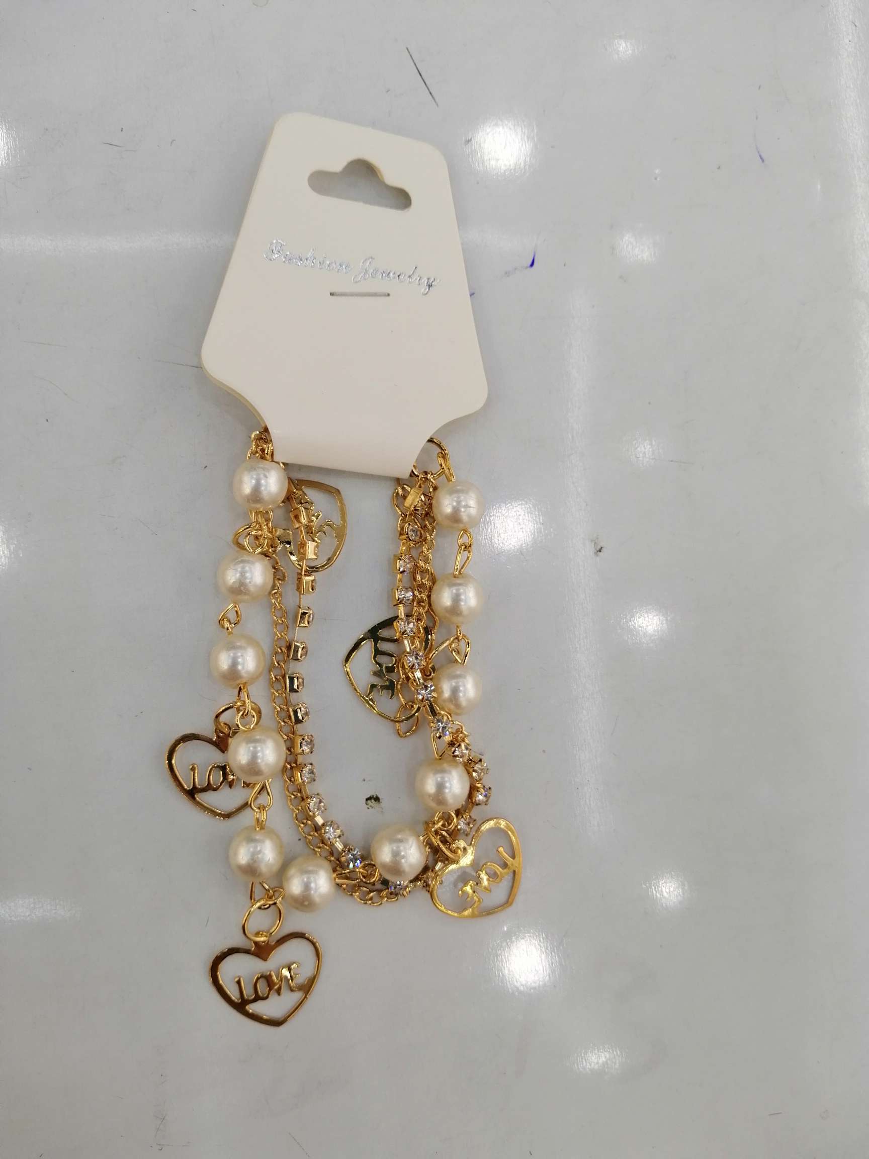 Mother-child heart bracelet thumbnail