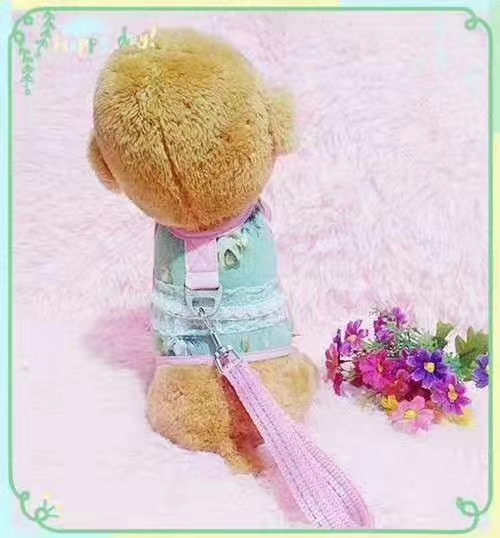 衣服式胸背牵/防挣脱的衣服/宠物用牵引绳产品图