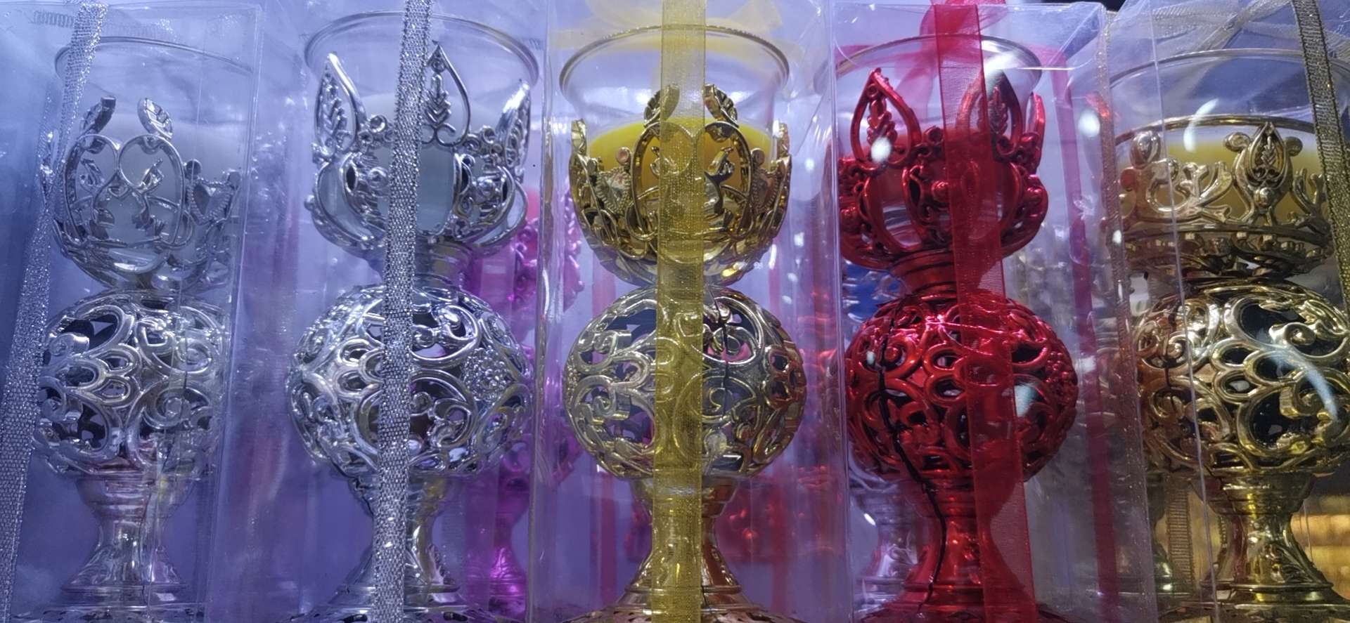 Scented candles Plastic glass candles thumbnail