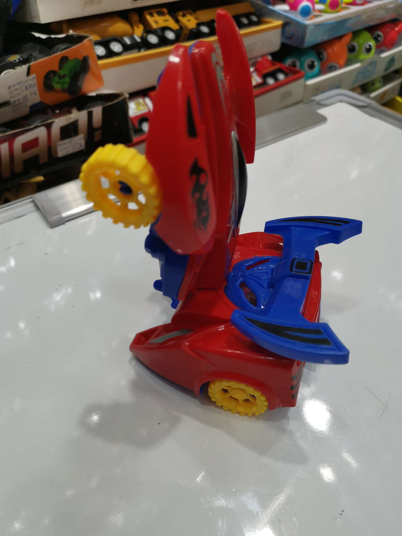 Pull the wire deformation light car Application Scenario