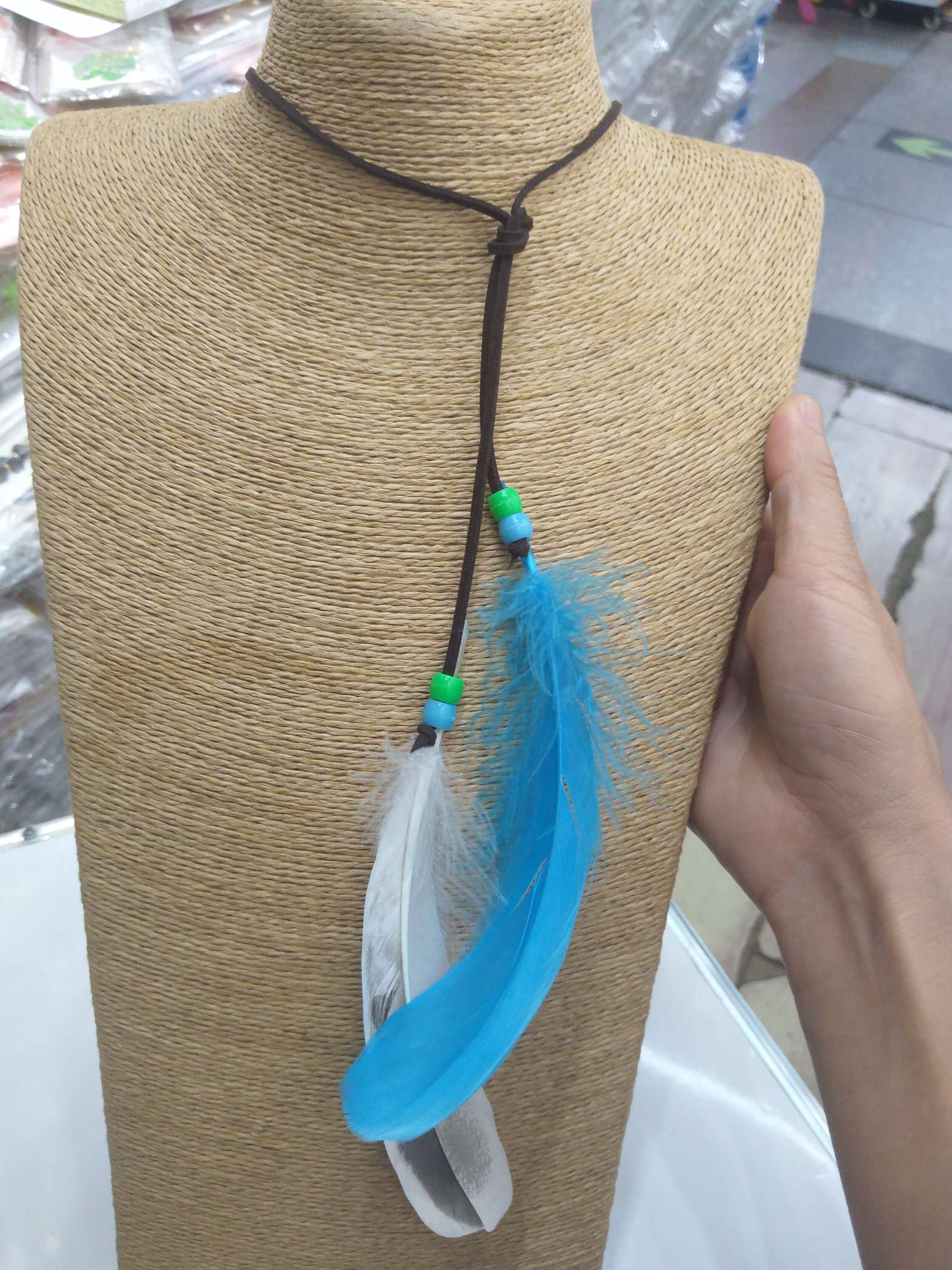 Bohemian-style necklaces are popular in Europe and America