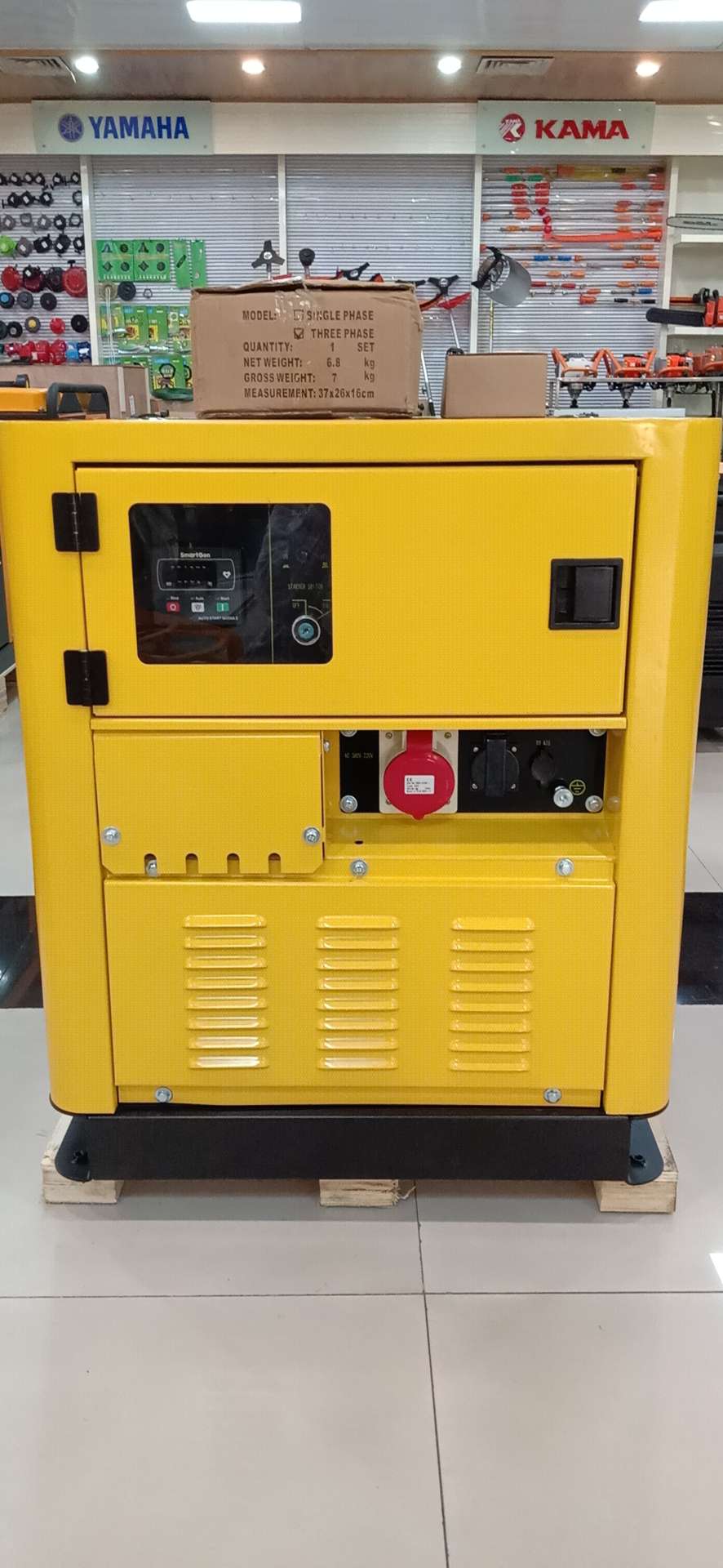 EUROSTAR 10KW silent diesel three-phase with ATS details Picture