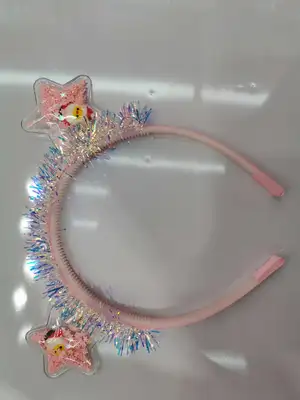 Five-pointed star colorful silk head buckle thumbnail