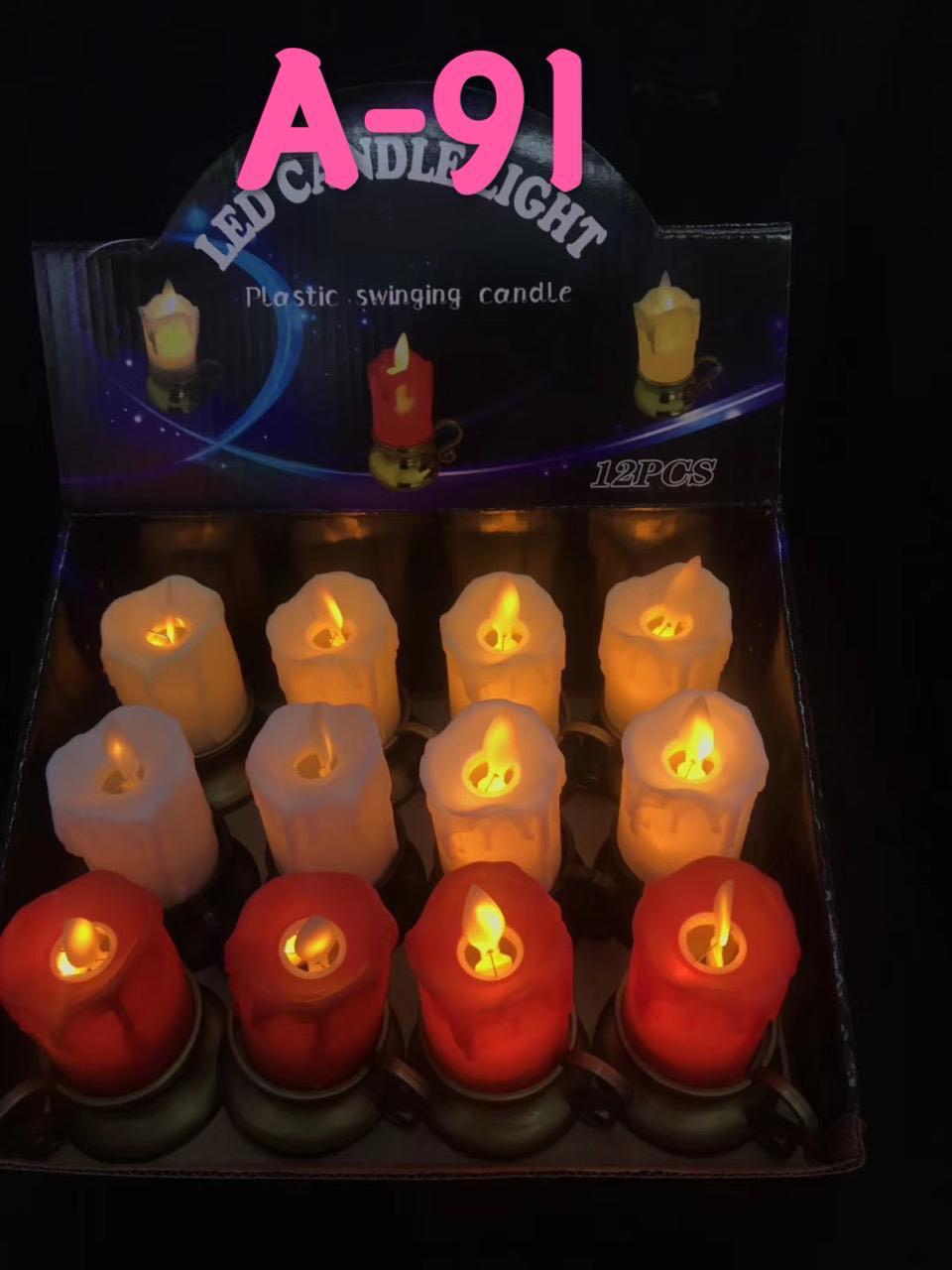Electric horse lamp oil lamp swinging candle