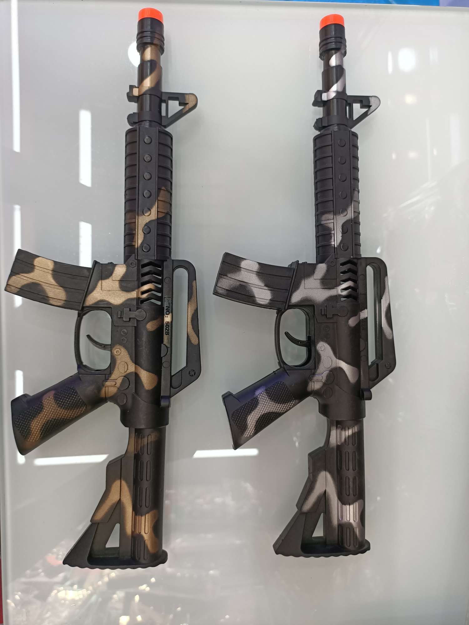 Camouflage inertial sound toy gun thumbnail