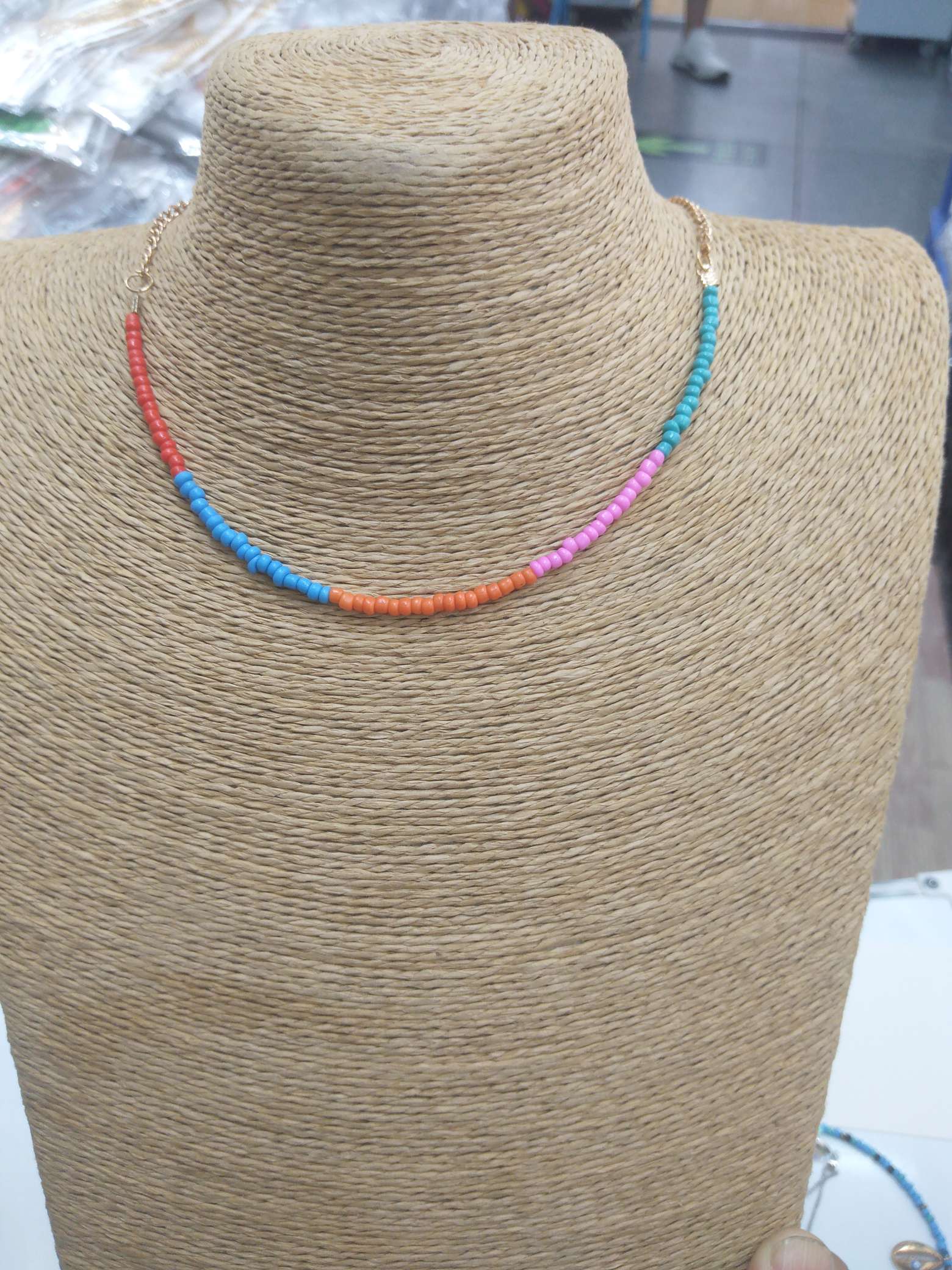 Bohemian-style necklaces are popular in Europe and America