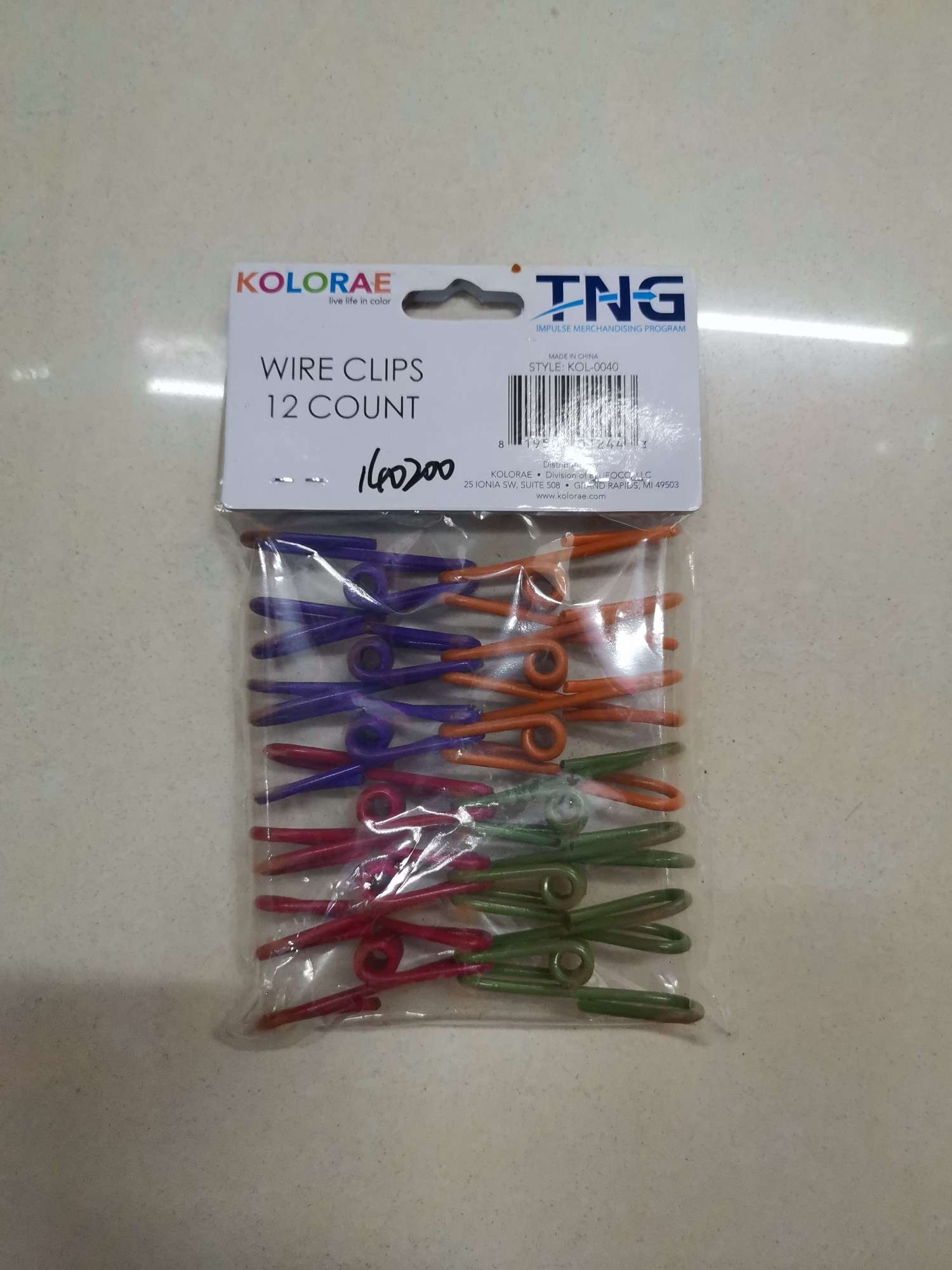 Factory direct sales, fashionable and environmentally friendly new wire clips, easy to use