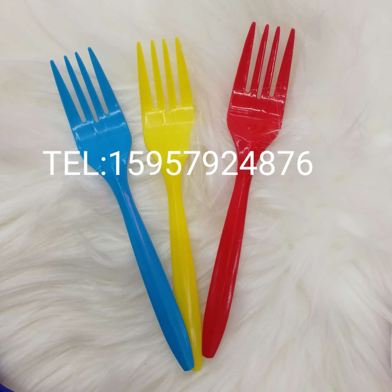 Disposable Color Knife, Fork And Spoon Party Party Home Can Be Mixed Color Item Picture
