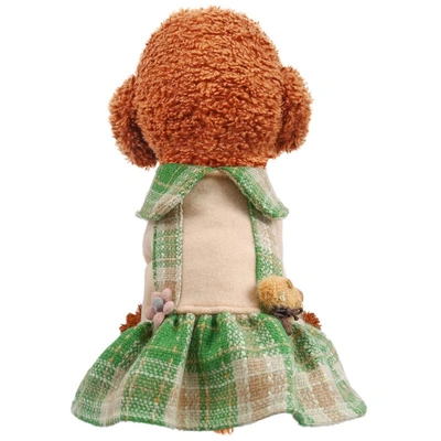 Plaid student outfit, pet baby's new pet! thumbnail