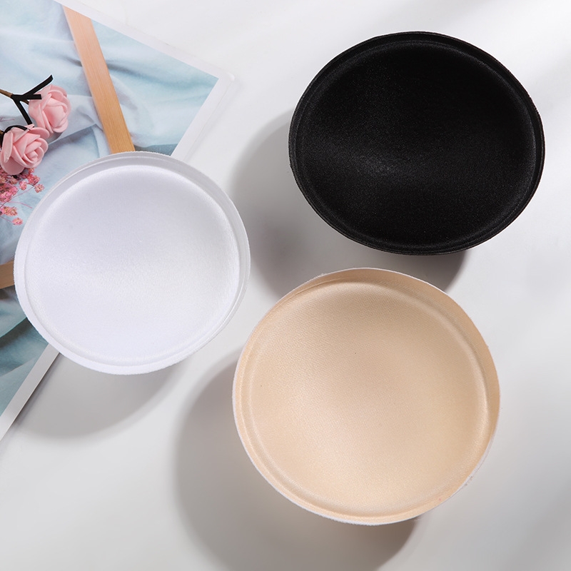 Manufacturers Direct Sales 13# Round Cup Sports Underwear Insert Yoga Swimsuit Sponge Chest Pad details Picture