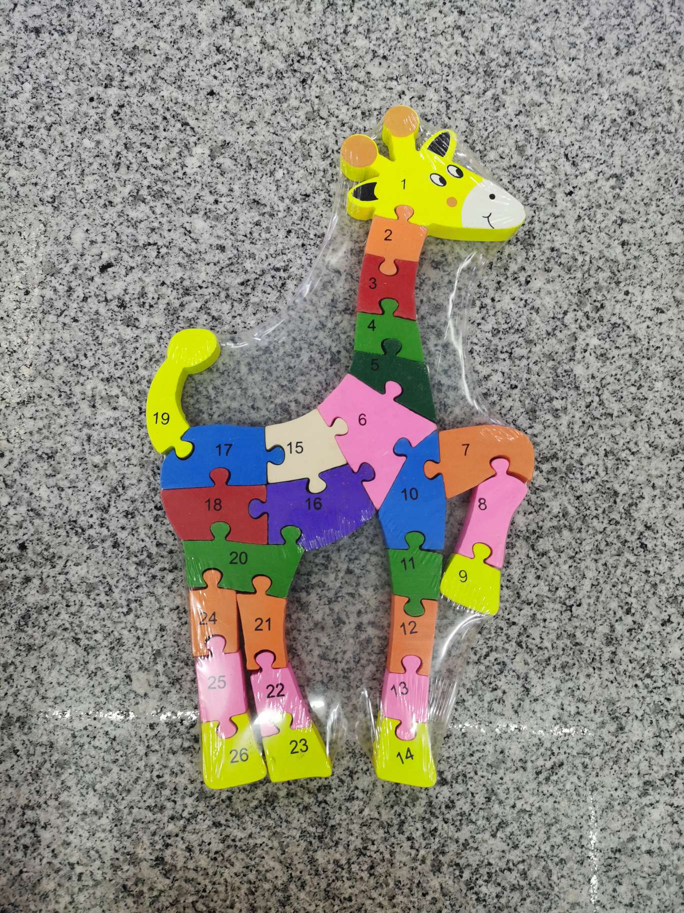 木质小鹿拼图 木质小鹿拼图 豆豆工艺 60