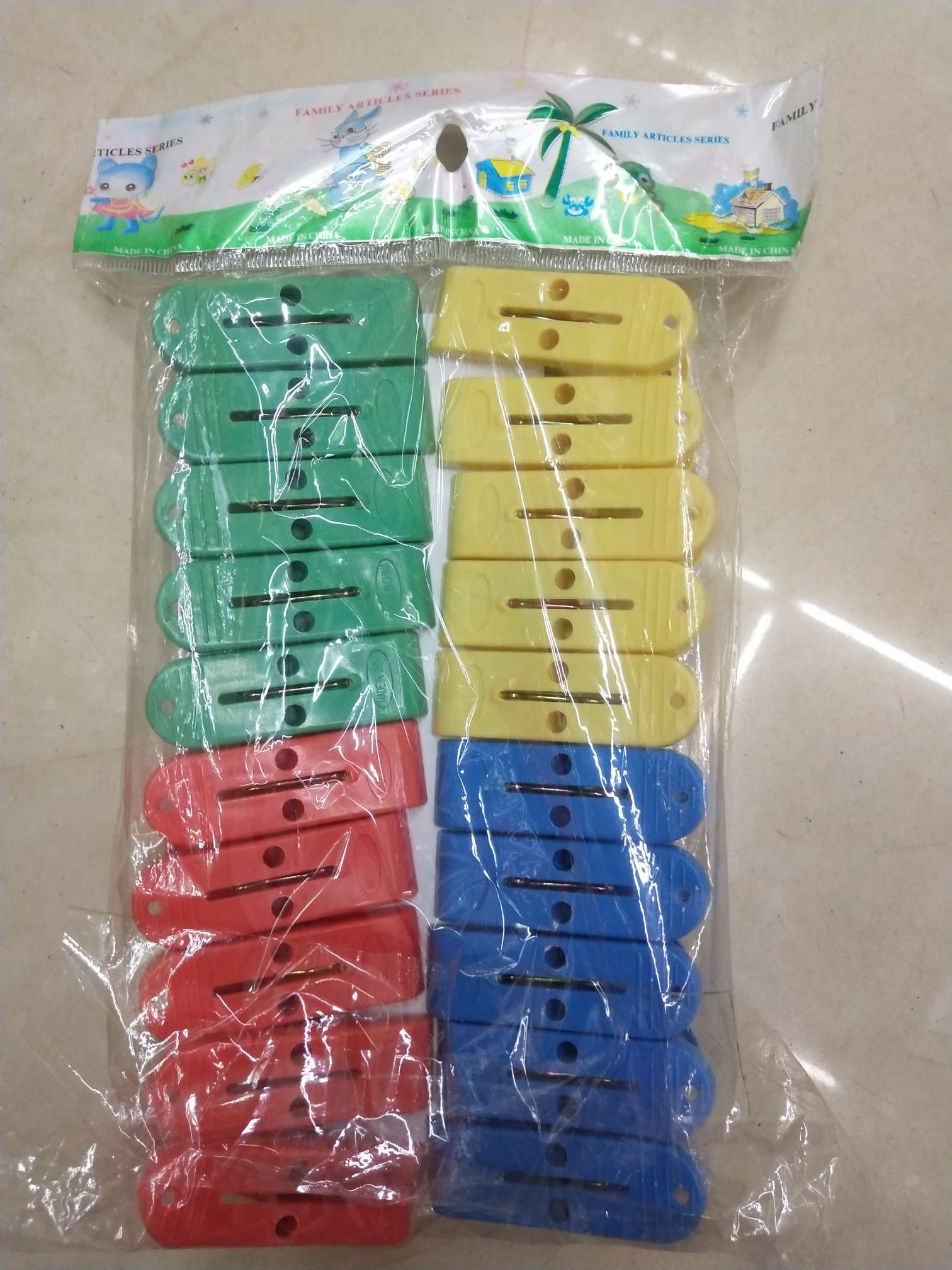 塑料夹子