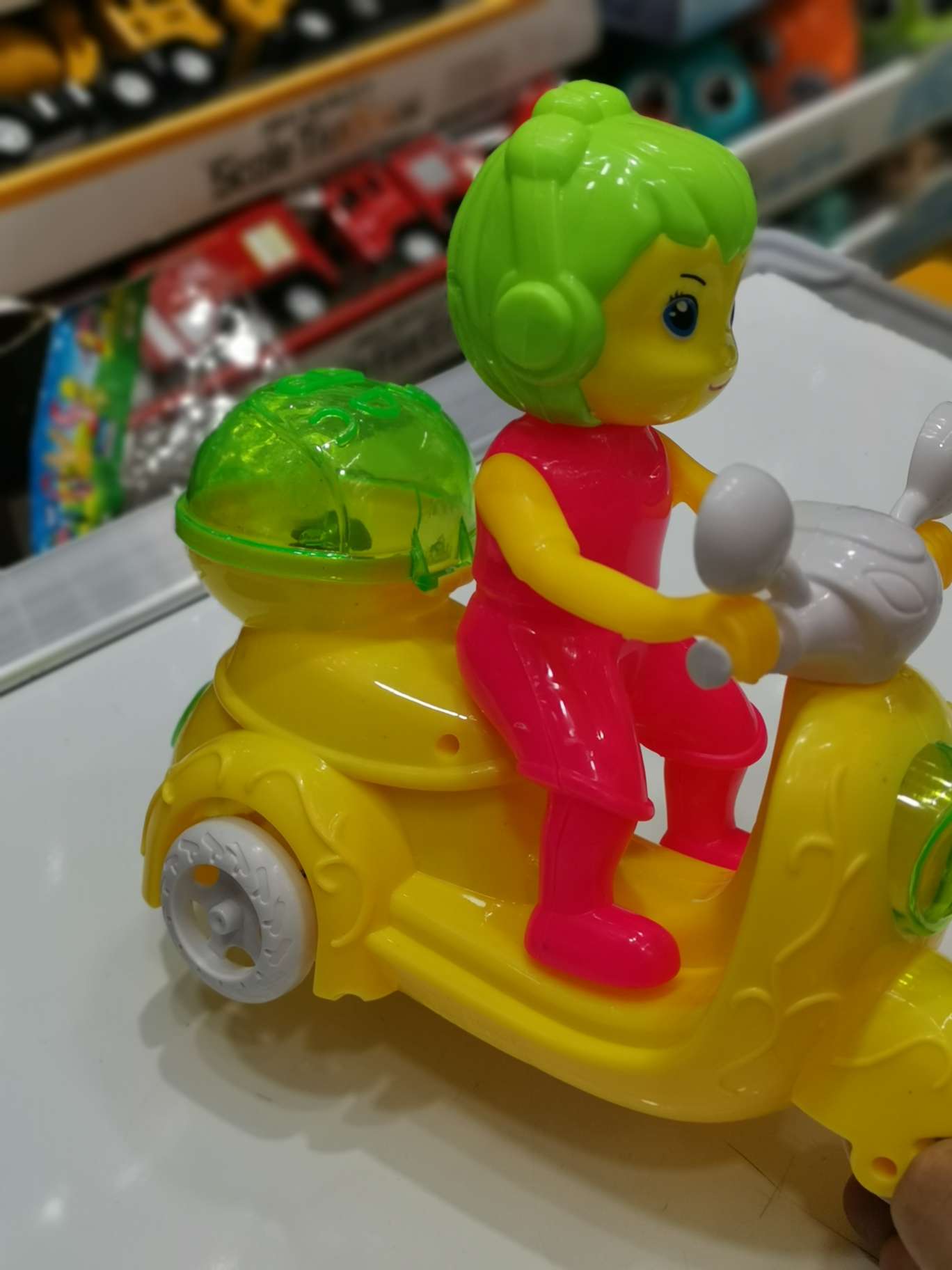 Wired light motorcycle Item Picture