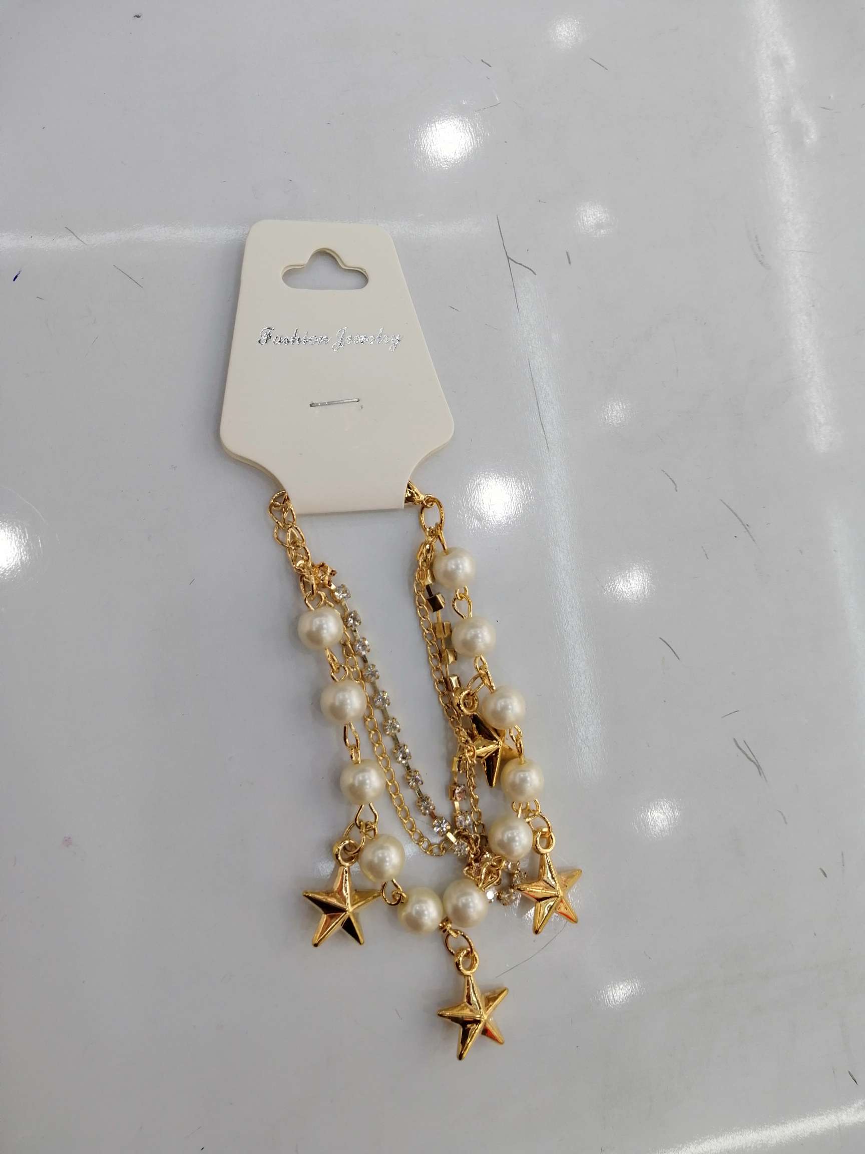 Five star pearl bracelet thumbnail