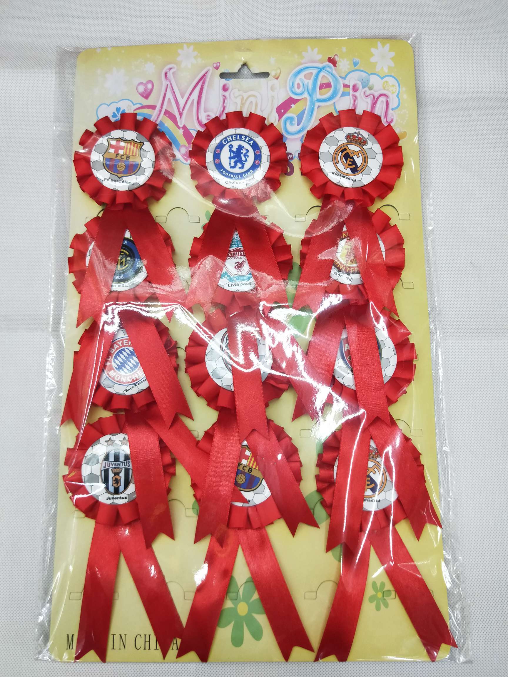 足球胸花产品图