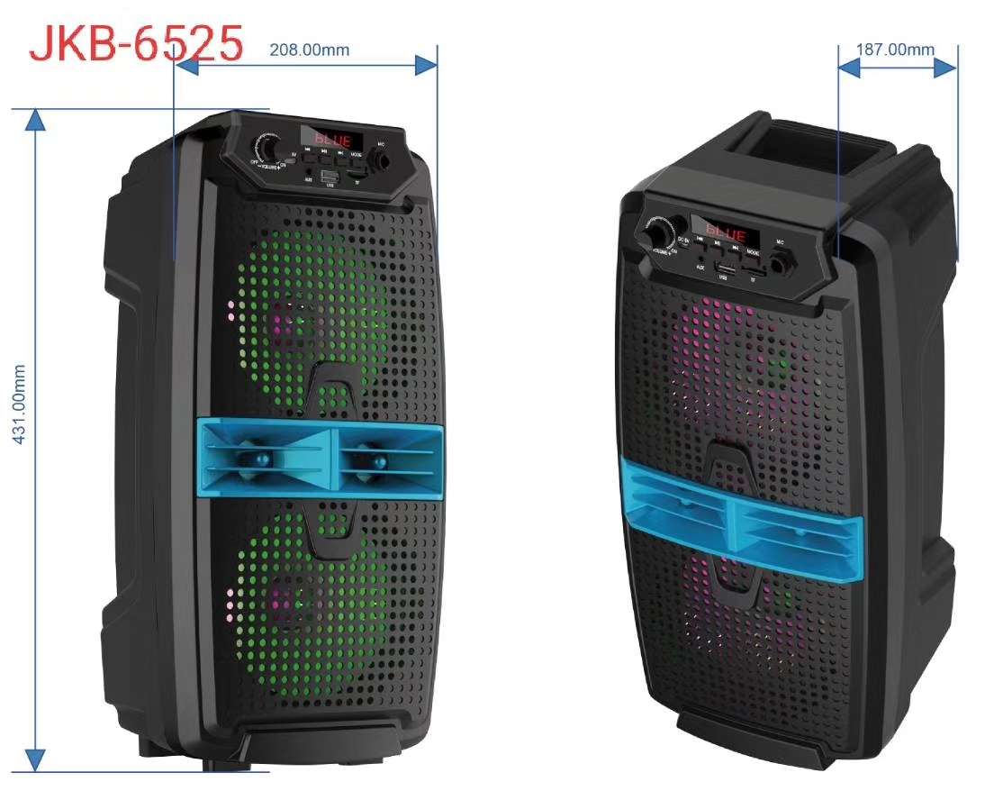 Dual 6-inch speakers Application Scenario