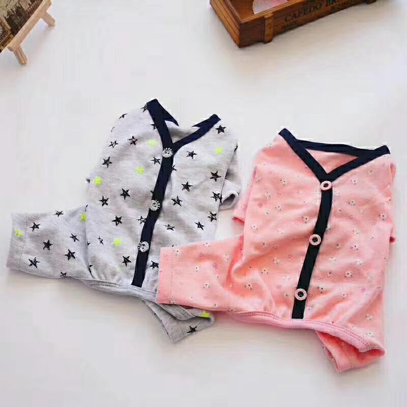Pet baby cotton air conditioning suit, comfortable to wear!