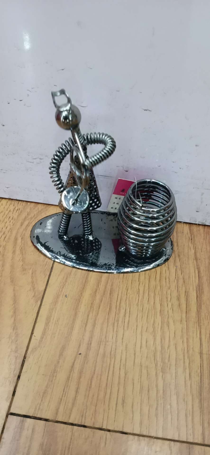 A074 Small Iron man spring pen holder thumbnail